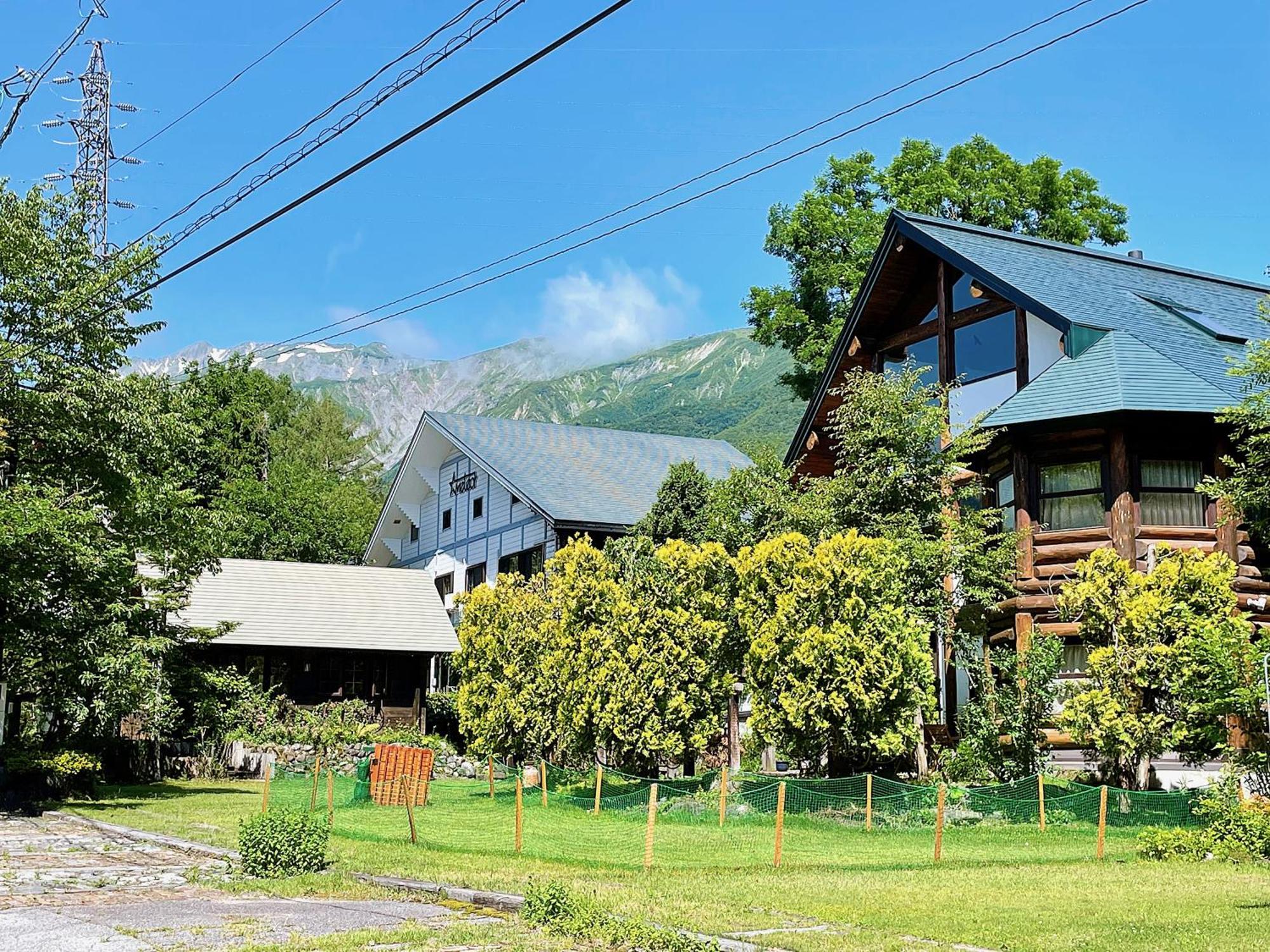 Hakuba Pension & Log Hotel Meteor Eksteriør bilde