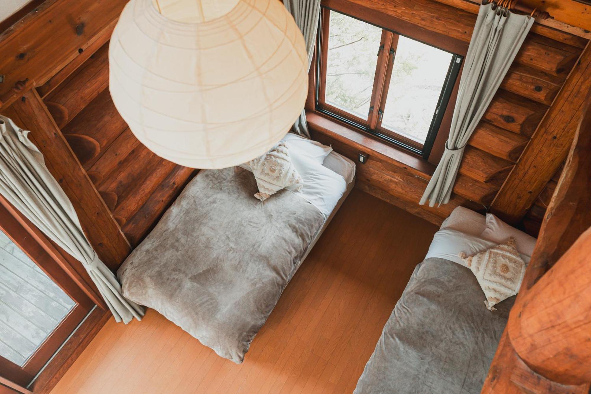 Hakuba Pension & Log Hotel Meteor Eksteriør bilde