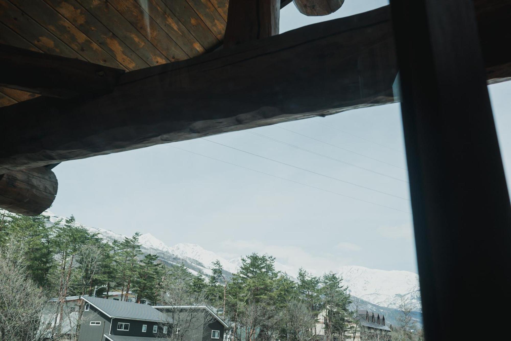 Hakuba Pension & Log Hotel Meteor Eksteriør bilde