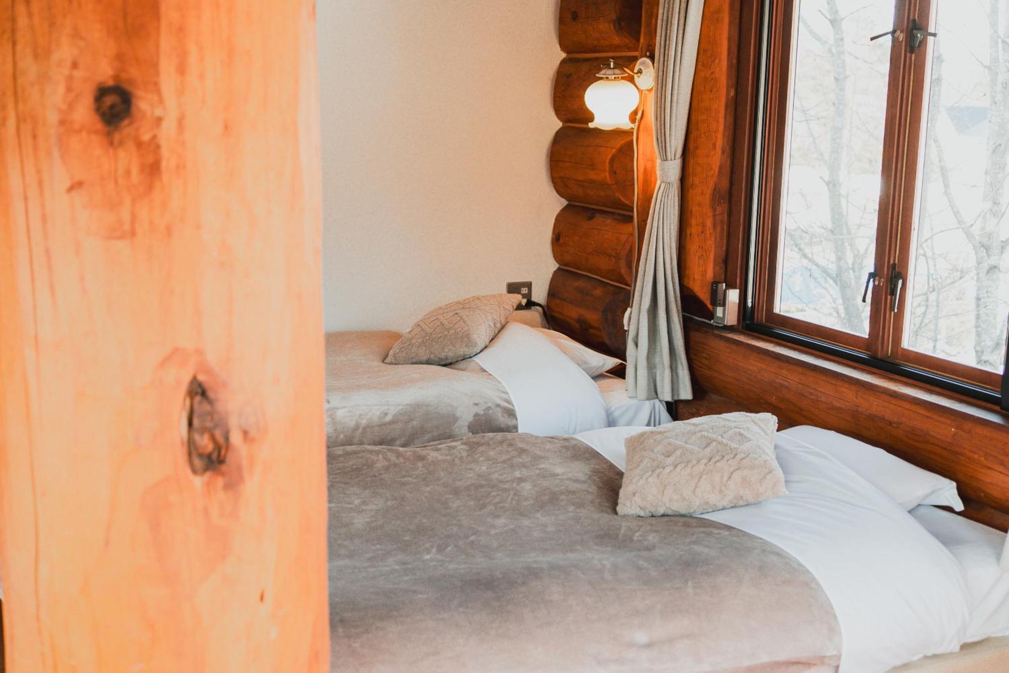 Hakuba Pension & Log Hotel Meteor Eksteriør bilde