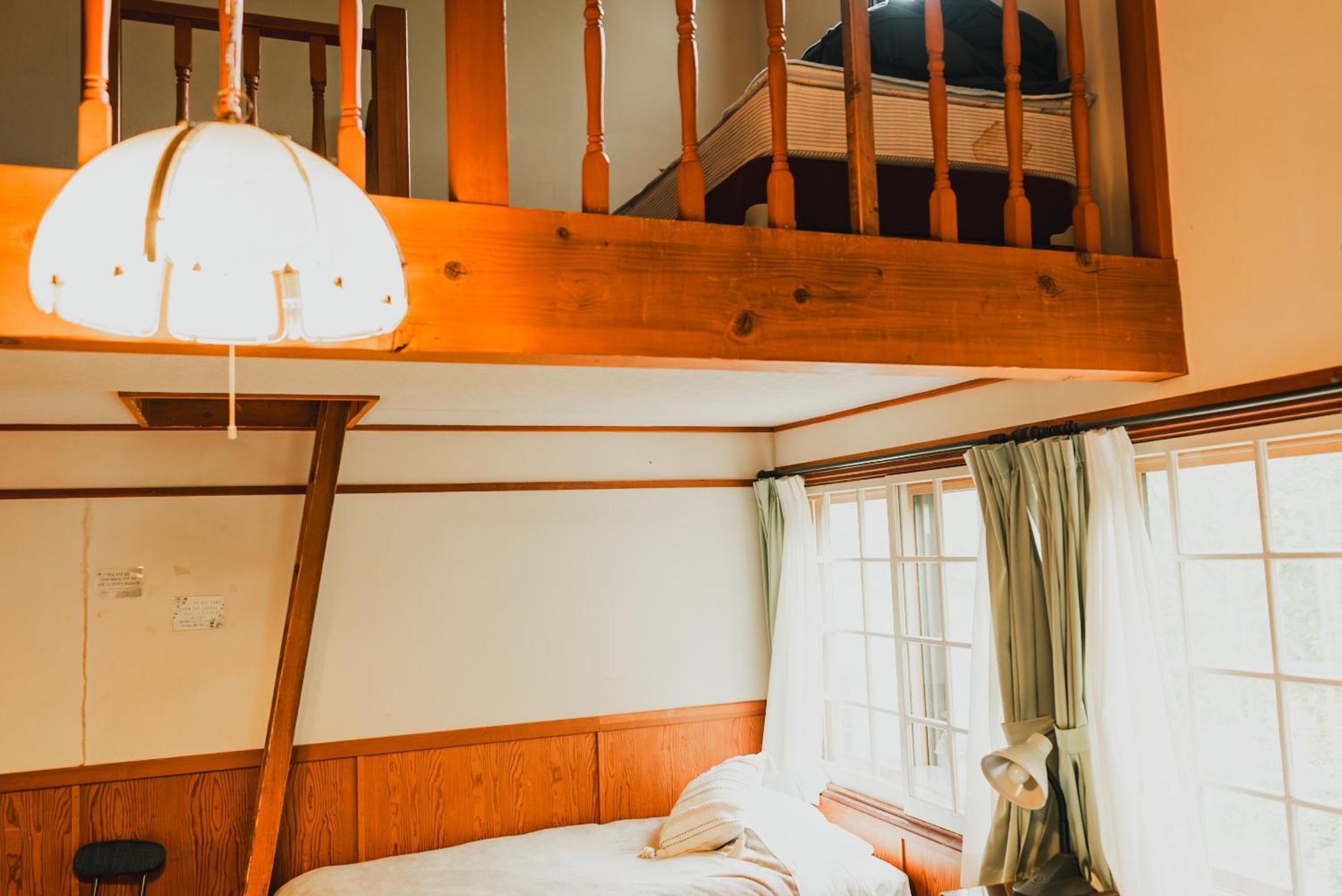 Hakuba Pension & Log Hotel Meteor Eksteriør bilde