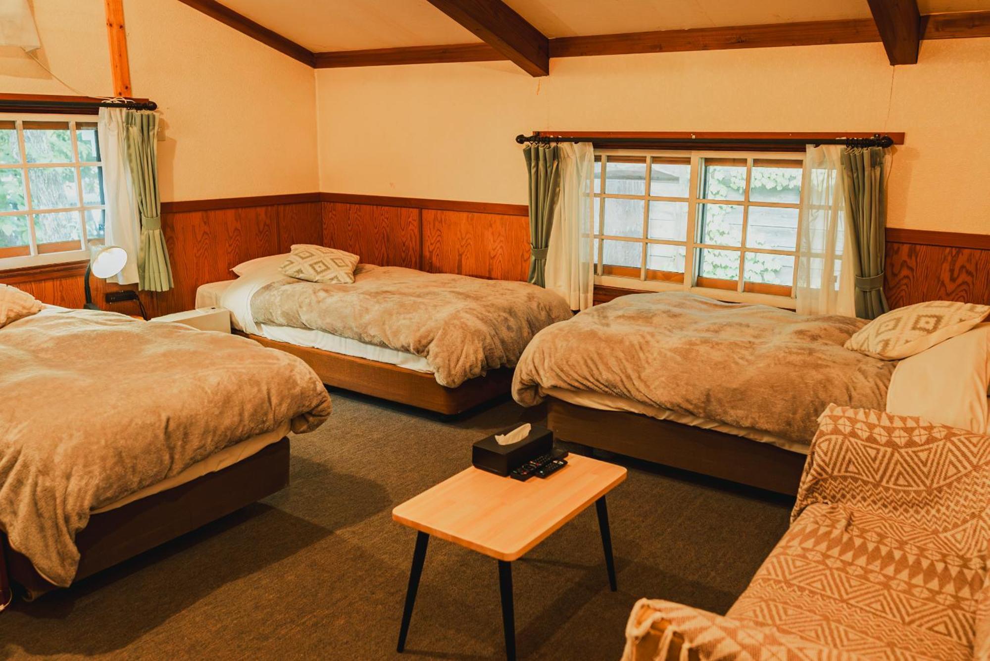 Hakuba Pension & Log Hotel Meteor Eksteriør bilde