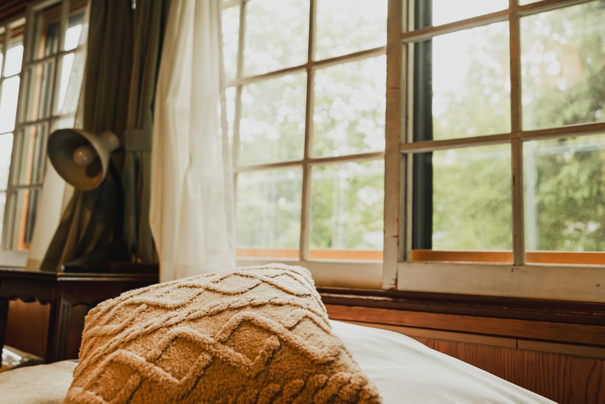 Hakuba Pension & Log Hotel Meteor Eksteriør bilde