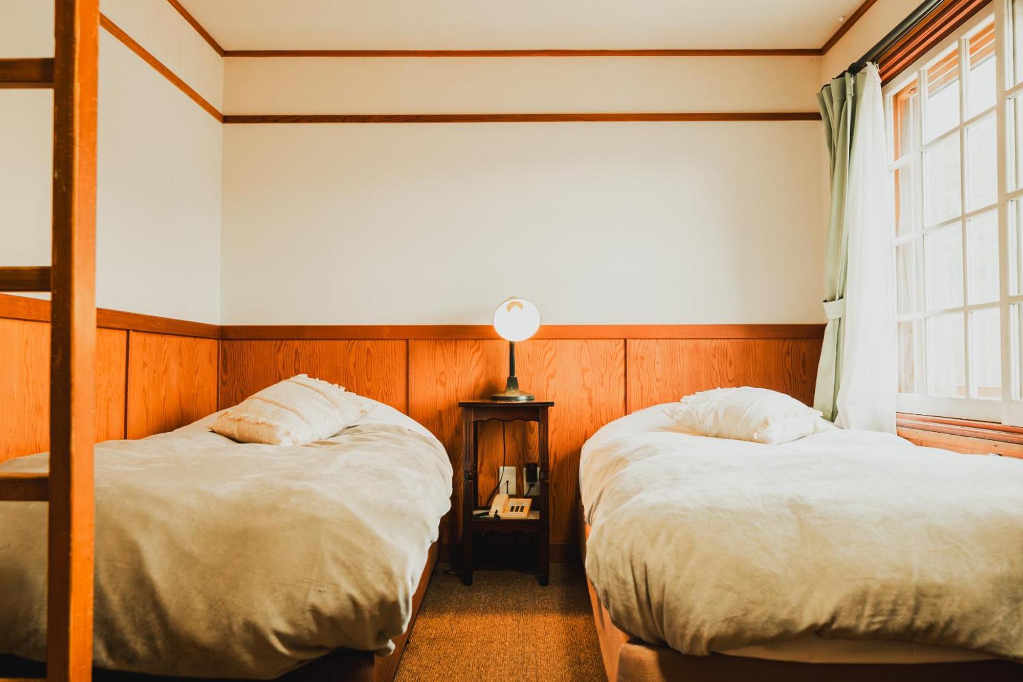 Hakuba Pension & Log Hotel Meteor Eksteriør bilde